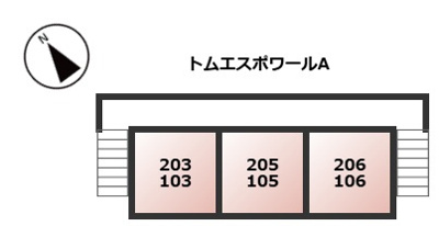 【区画図】 | トム・エスポワールA