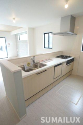 熊本市東区沼山津１期１号棟のキッチン