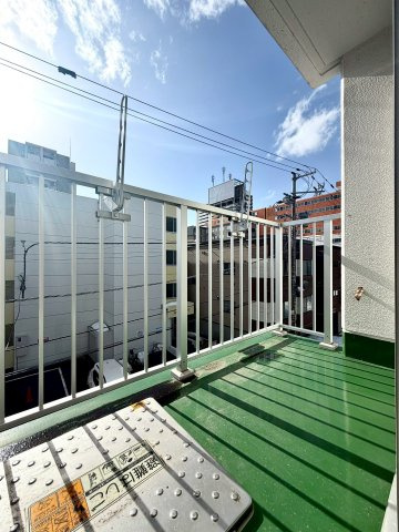 琴似セントラルハイツのバルコニー