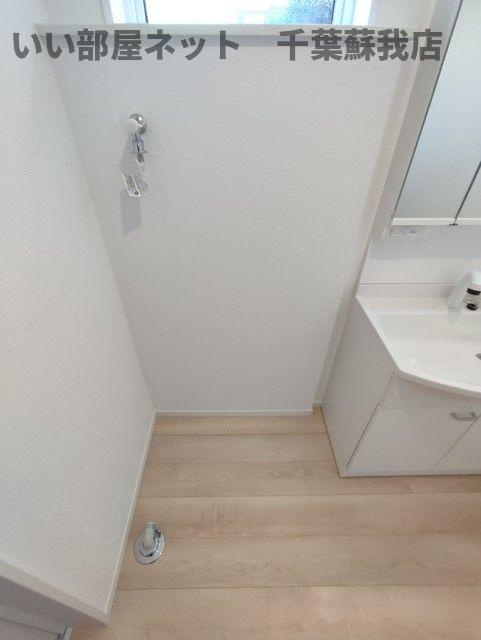 クレイドルガーデン市原市東国分寺台第２　１号棟の洗面所|洗濯機置場