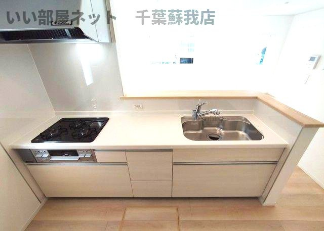 クレイドルガーデン市原市東国分寺台第２　１号棟のキッチン|キッチンです