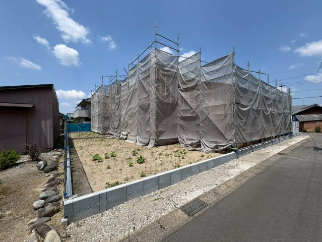 リーブルガーデン　各務原市上中屋町　全2区画分譲の外観|「現地（2026年5月15日）撮影」　
■全体写真　
■ヤマダ不動産　株式会社リライフ　