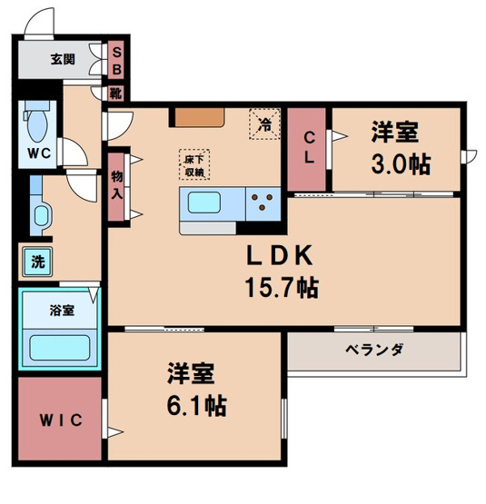 【間取り】 | グリーンコート鷹合
