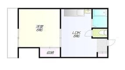 メゾン佐藤の間取り|間取りです。