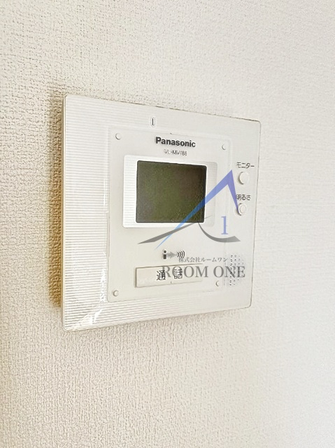 エスポアール平和台のセキュリティ|モニター付きインターホンです。