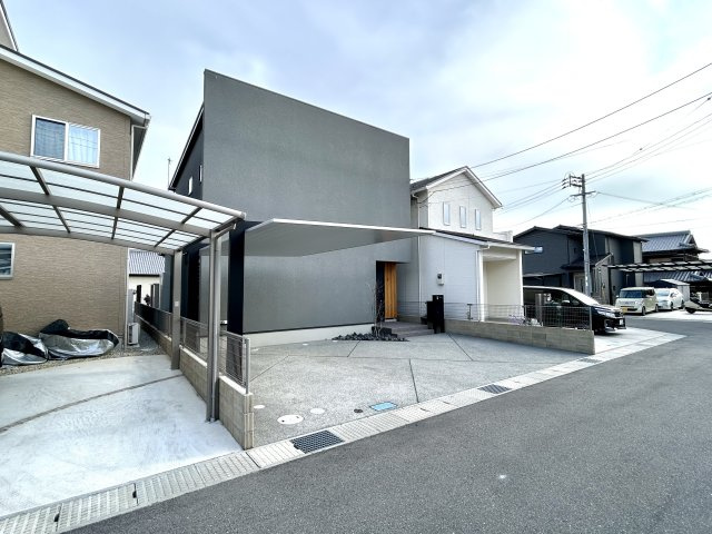 明石市大久保町松陰戸建の前面道路含む現地写真