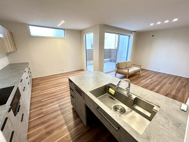 明石市大久保町松陰戸建のキッチン