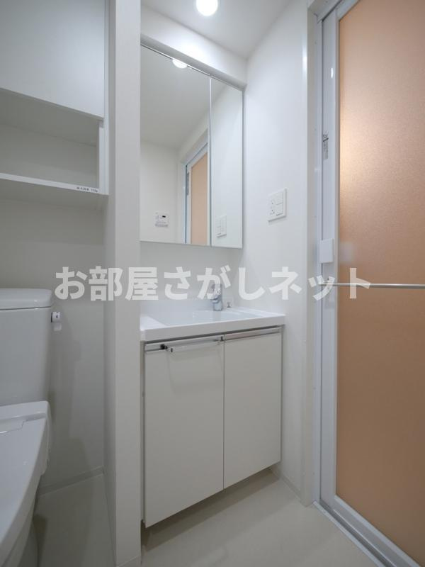 PREMIUM CUBE 上野【おとり物件なし】#学生・社会人にオススメ！初期費用分割払いOK！の洗面所