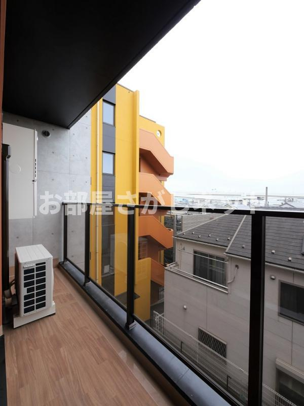 ラフィスタ元町Ⅱ【おとり物件なし】#学生・社会人にオススメ！初期費用分割払いOK！のバルコニー