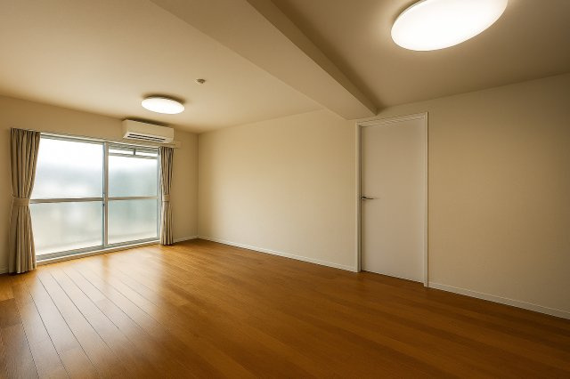 サングリーン西川口の洋室|家具のレイアウトも自由自在な洋室は、暮らす人のスタイルに寄り添える柔軟な一部屋。毎日をより快適に、自分らしく過ごせる場所です。丁目※AIによる画像加工を行っています。