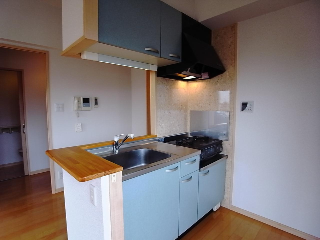 ロイヤルタワー花畑駅前のキッチン|キッチンでお料理をお楽しみください