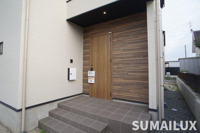 熊本市南区御幸西１期1号棟のエントランス