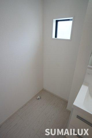 熊本市南区御幸西１期1号棟の洗面所