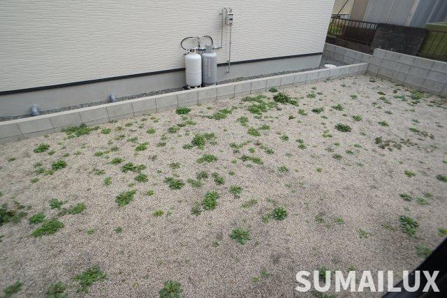 熊本市南区御幸西１期1号棟の庭