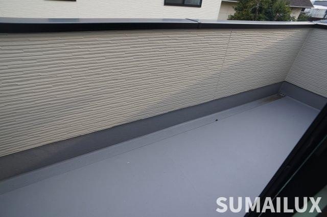 熊本市南区御幸西１期1号棟のバルコニー