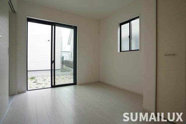 熊本市南区御幸西１期1号棟の寝室