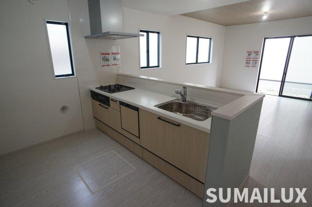 熊本市南区御幸西１期1号棟のキッチン