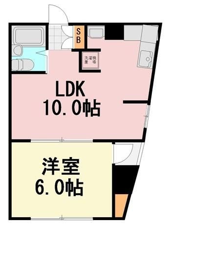 コーポ野口の間取り|間取りです。