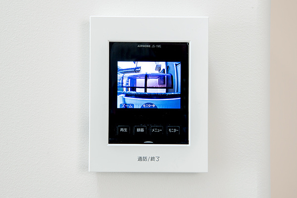 千葉市花見川区朝日ケ丘３丁目のテラスのセキュリティ