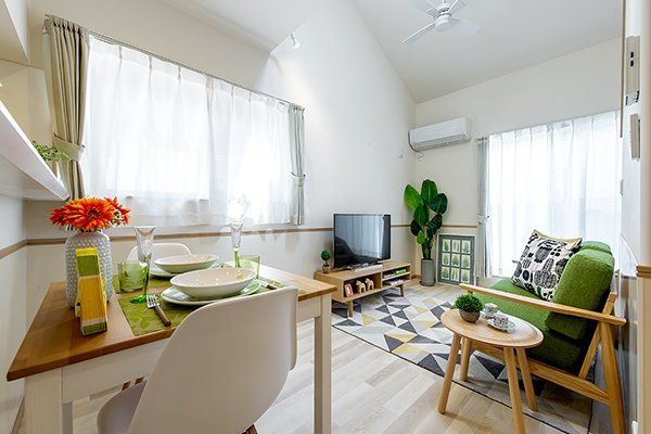 千葉市花見川区朝日ケ丘３丁目のテラスの寝室