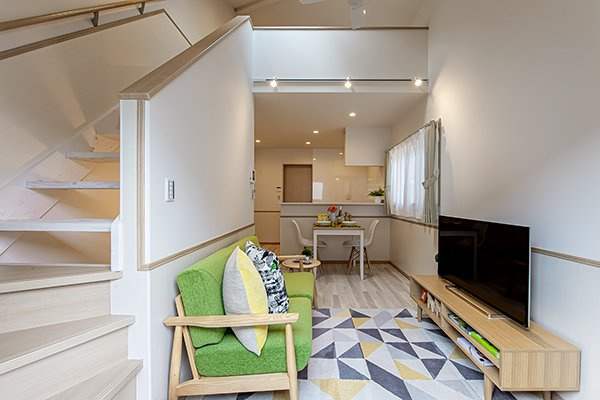 千葉市花見川区朝日ケ丘３丁目のテラスの設備