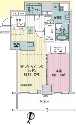 ザ・ライオンズ上野の森の間取り