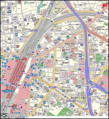 【地図】 | パークウェル池袋