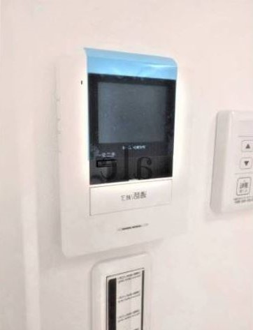 中野区上高田２丁目のアパートのセキュリティ|モニター付きインターホンです