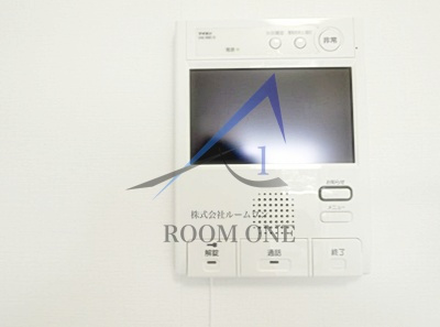 プレール・ドゥーク中板橋のセキュリティ|モニター付きインターホンです。