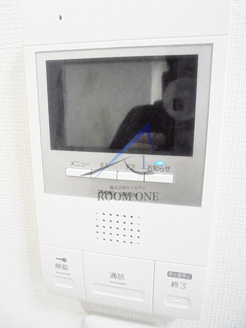 フェリスミーティアのセキュリティ|モニター付きインターホンです。
