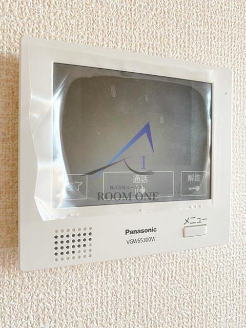 ミアスⅡのセキュリティ|モニター付きインターホンです。