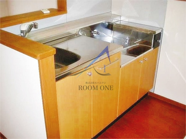 マンション 世田谷区等々力２丁目のキッチン|キッチンです。