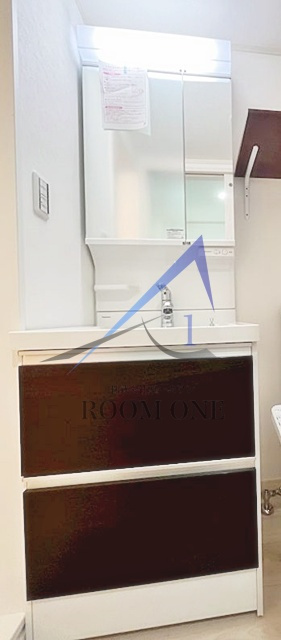 ハーミットクラブハウスコルドⅡの洗面所|洗面台です。