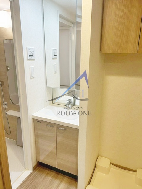 ルーブル武蔵中原伍番館の洗面所|洗面台です。