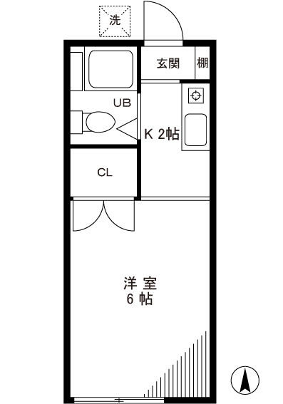 杉並区久我山３丁目のアパートの画像