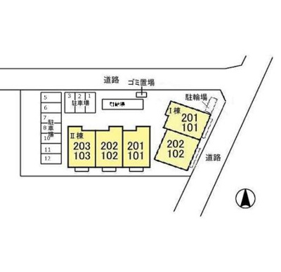 【区画図】 | ハイブリッジ Ⅰ