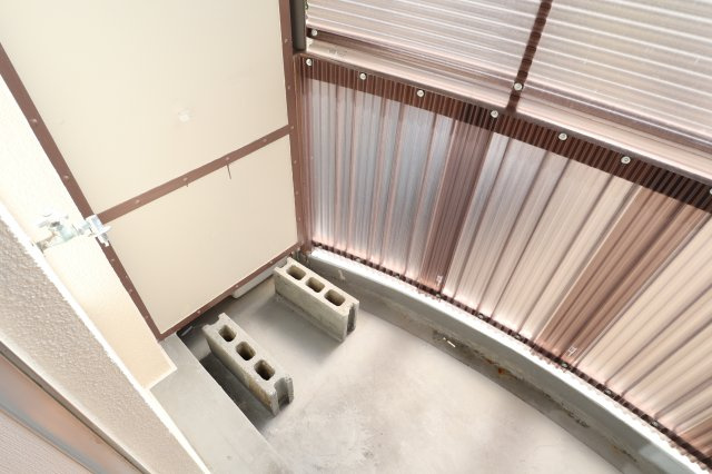 井上マンションのバルコニー