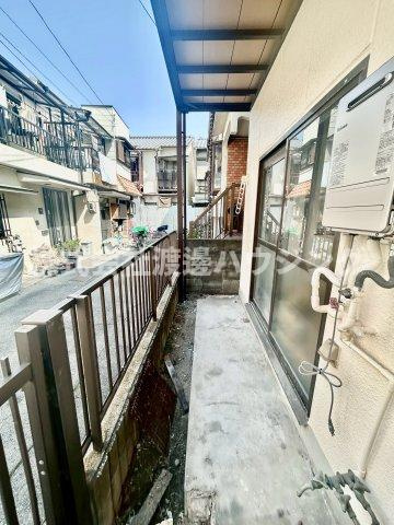 山下マンションのバルコニー