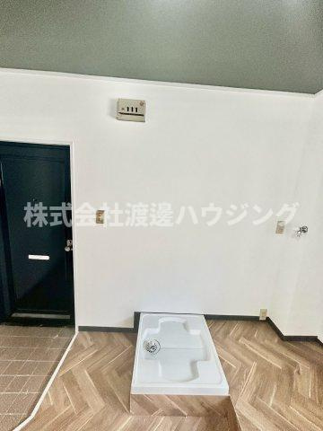 山下マンションの設備|室内洗濯パン