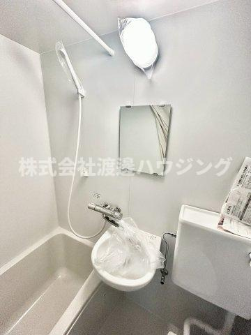 山下マンションの洗面所