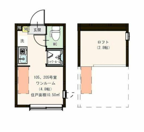 【間取り】 | ハーモニーテラス西小岩Ⅲ