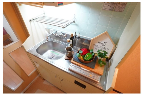 ラ・レジダンス・ド・パンデュールのキッチン