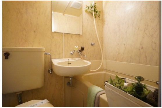 ラ・レジダンス・ド・パンデュールの洗面所