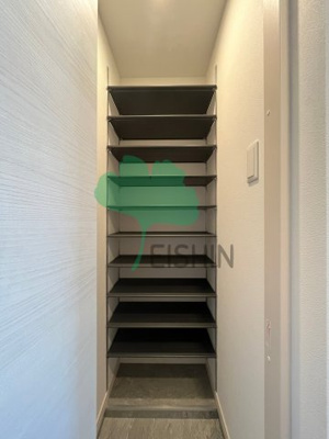 【玄関】 | MODERN PALAZZO山王Grow(モダンパラッツォ山王グロー) | 下駄箱もしっかりついてます！