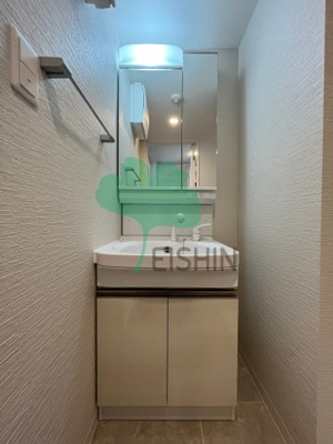 【洗面所】 | MODERN PALAZZO山王Grow(モダンパラッツォ山王グロー) | シンプルで使いやすい洗面台です！