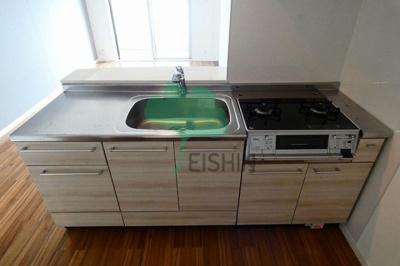 【キッチン】 | アルティメゾン博多 | シンプルな清潔感のあるキッチンです！