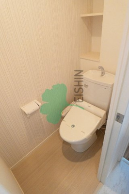 【トイレ】 | アルティメゾン博多 | 清潔感のあるトイレです。