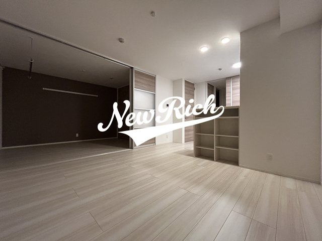 前橋市元総社町のアパートの居間・リビング