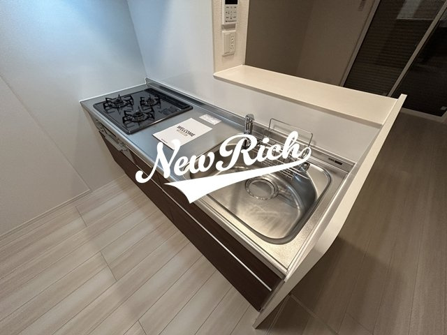 前橋市元総社町のアパートのキッチン