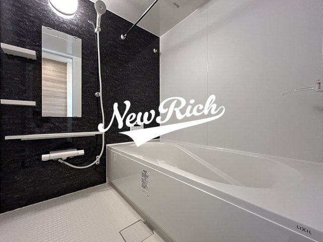 前橋市元総社町のアパートの浴室